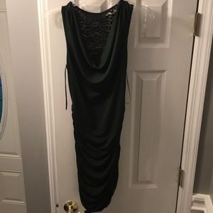 Dark Green Express Occasion Dress